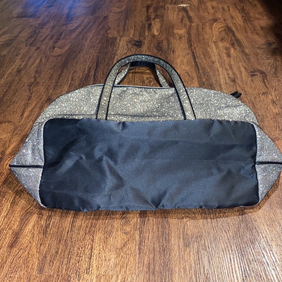 Victoria's Secret Bag Metallic Glitter Gold Tote - Picture 9 of 9